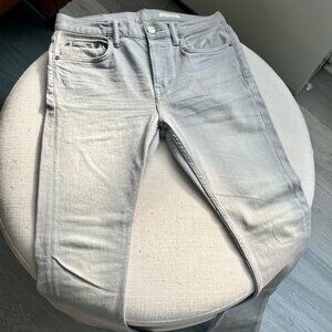 All Saints Cigarette Light Gray W30 - Perfect Condition